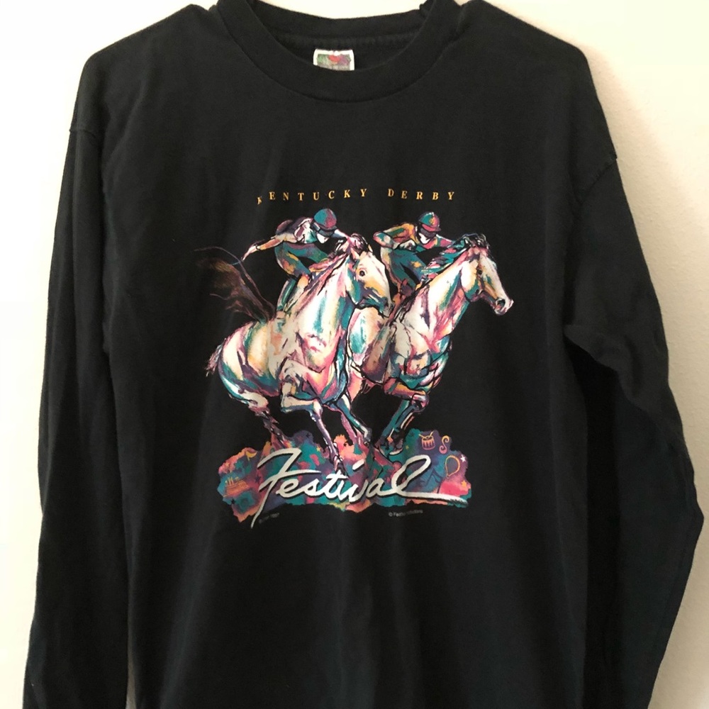 Fruit of the Loom Vintage Kentucky Derby Sz L